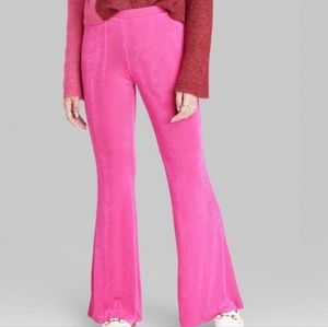 Magenta/Pink Wide Leg Legging